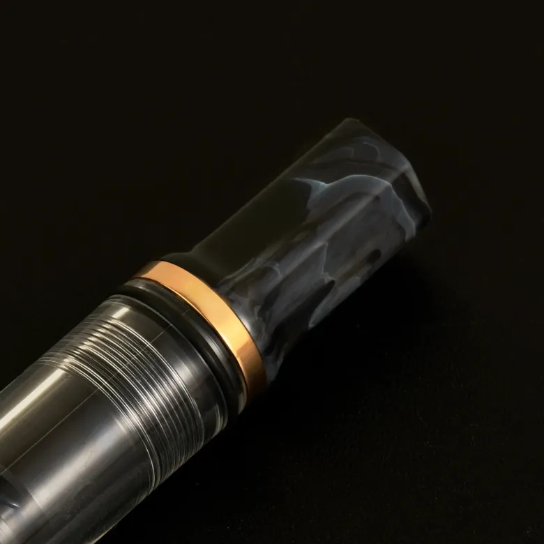 TWSBI | Pluma Estilográfica ECO Black Marble With Bronze EF