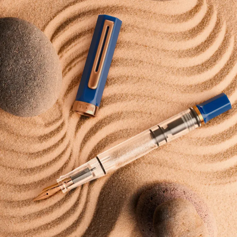 TWSBI | Pluma Estilográfica ECO Indigo Blue With Bronze F