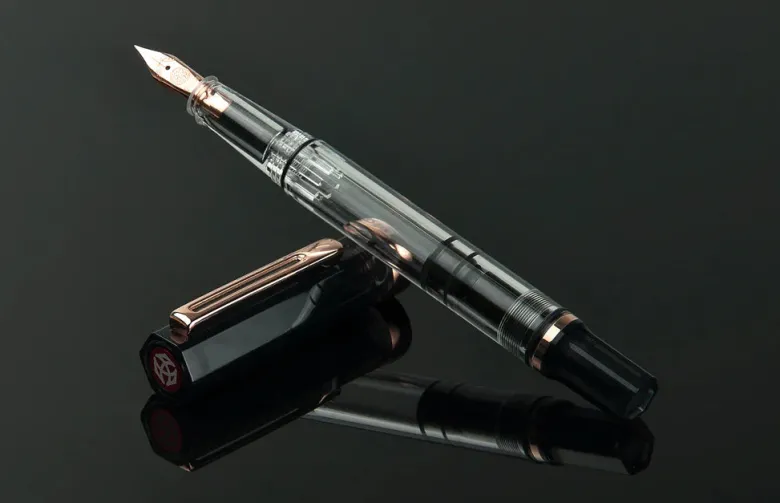 TWSBI | Pluma Estilográfica ECO Smoke With Rose Gold EF