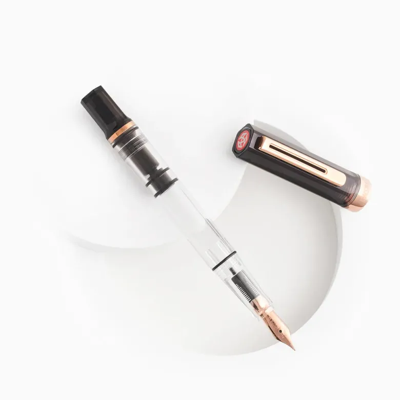 TWSBI | Pluma Estilográfica ECO Smoke With Rose Gold EF