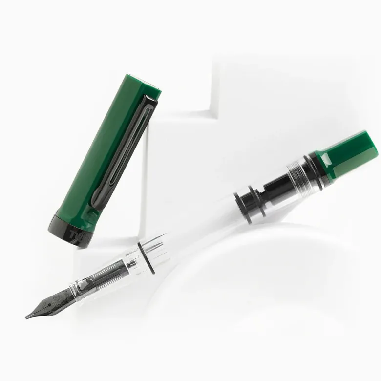 TWSBI | Pluma Estilográfica ECO Irish Green with Onyx EF