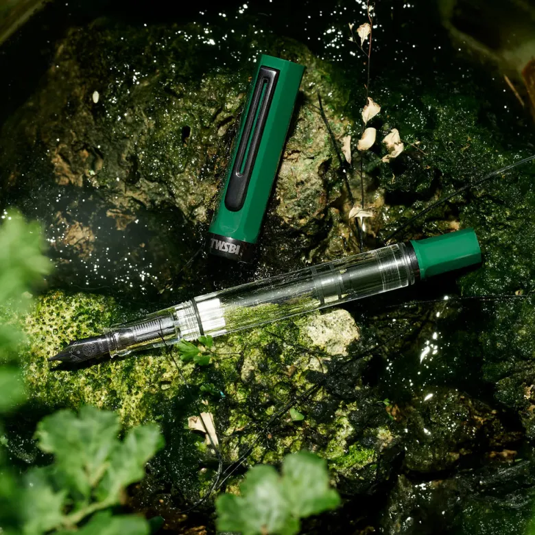 TWSBI | Pluma Estilográfica ECO Irish Green with Onyx EF