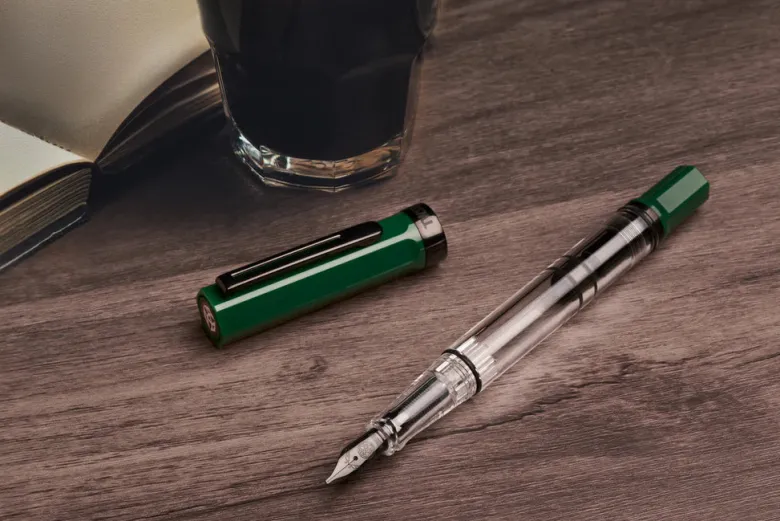TWSBI | Pluma Estilográfica ECO Irish Green with Onyx EF