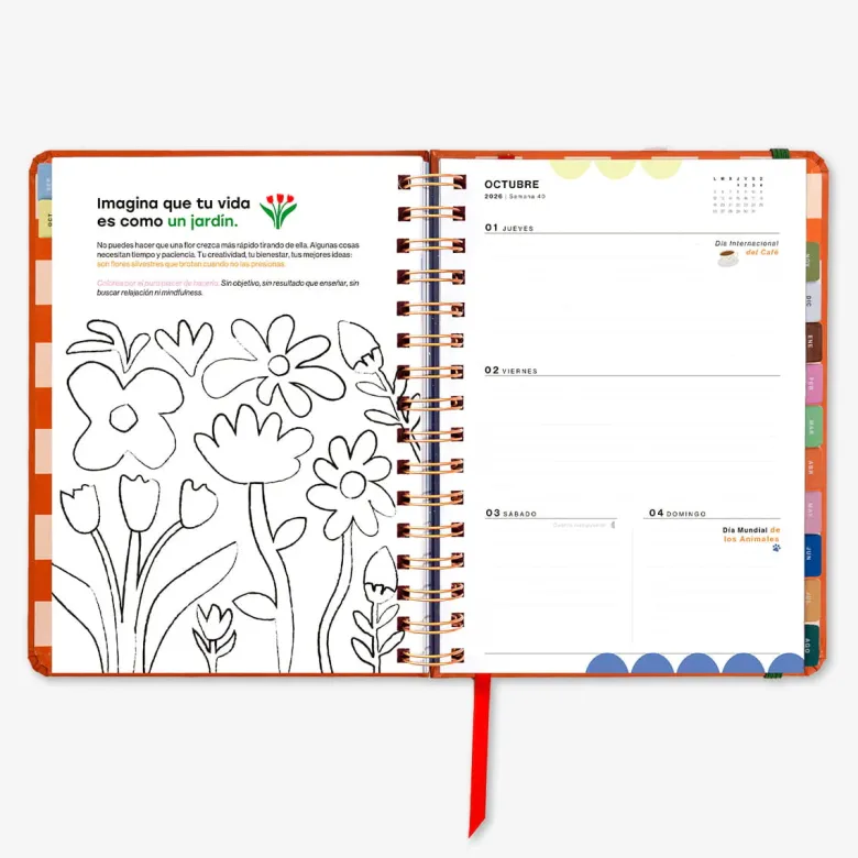 Uo Estudio | Agenda Escolar Sunset 2026-2027 (Semanal)