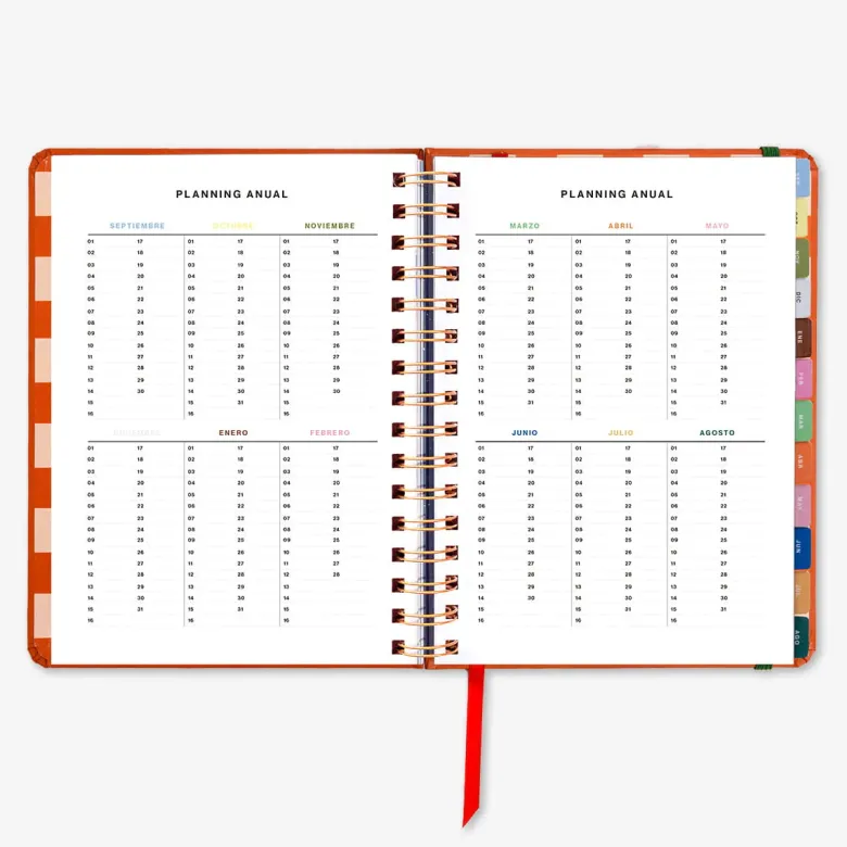 Uo Estudio | Agenda Escolar Sunset 2026-2027 (Semanal)