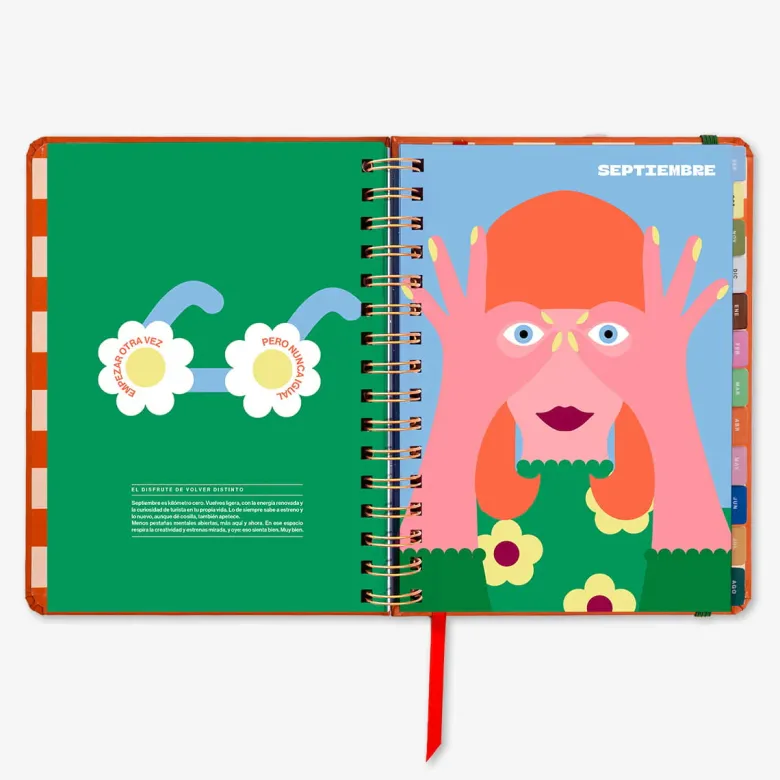Uo Estudio | Agenda Escolar Sunset 2026-2027 (Semanal)
