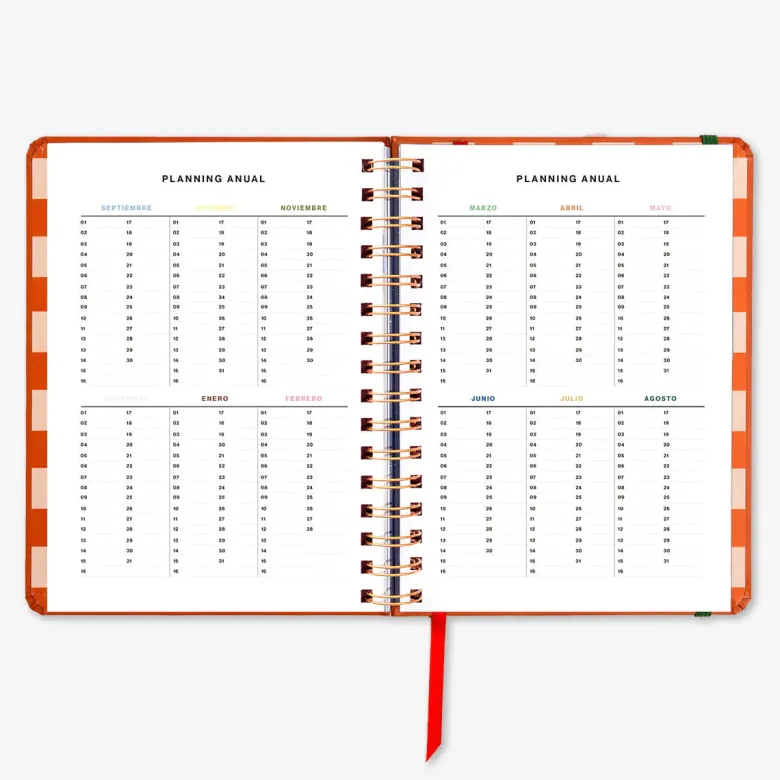 Uo Estudio | Agenda Escolar Sunset 2026-2027 (Diaria)
