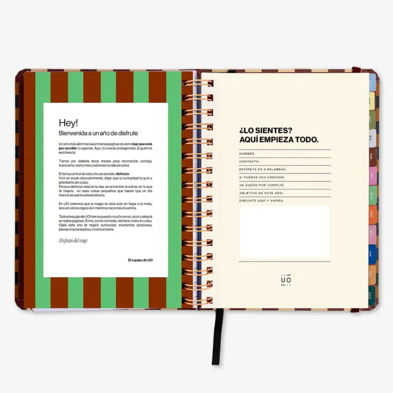 Uo Estudio | Agenda Escolar Universo 2026-2027 (Semanal)