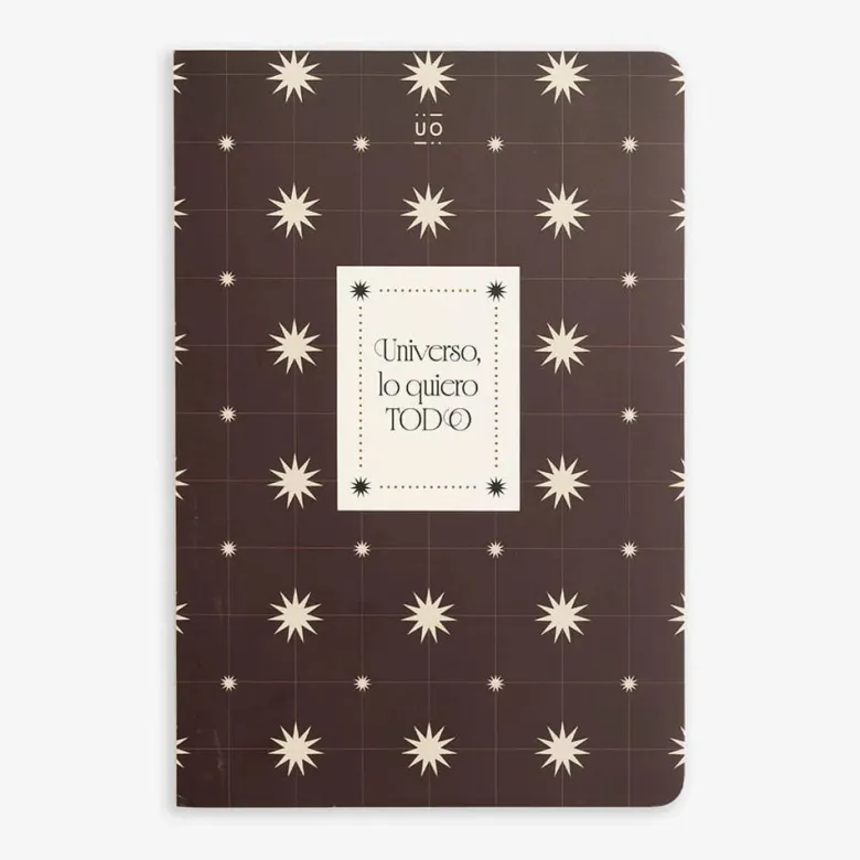 Uo Estudio | Libreta Universo, Lo Quiero Todo (Puntos)