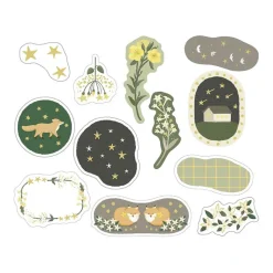 World Craft | Pegatinas Flake Kirakira Starry Night