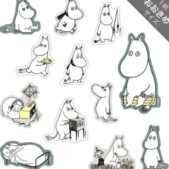 World Craft | Pegatinas Flake Moomin Face Series Ennui