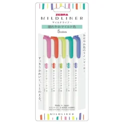 Zebra | Pack de Subrayadores Mildliner Bright (Nuevo Packaging)