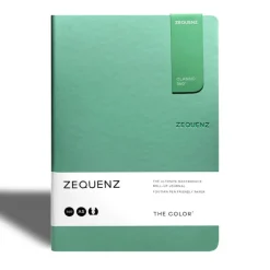 Zequenz | Cuaderno The Color A5 Fern (Interior a Escoger)