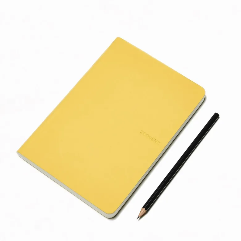 Zequenz | Cuaderno The Color A5 Mustard (Interior a Escoger)