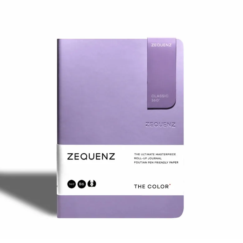 Zequenz | Cuaderno The Color B6 Lavender (Interior a Escoger)